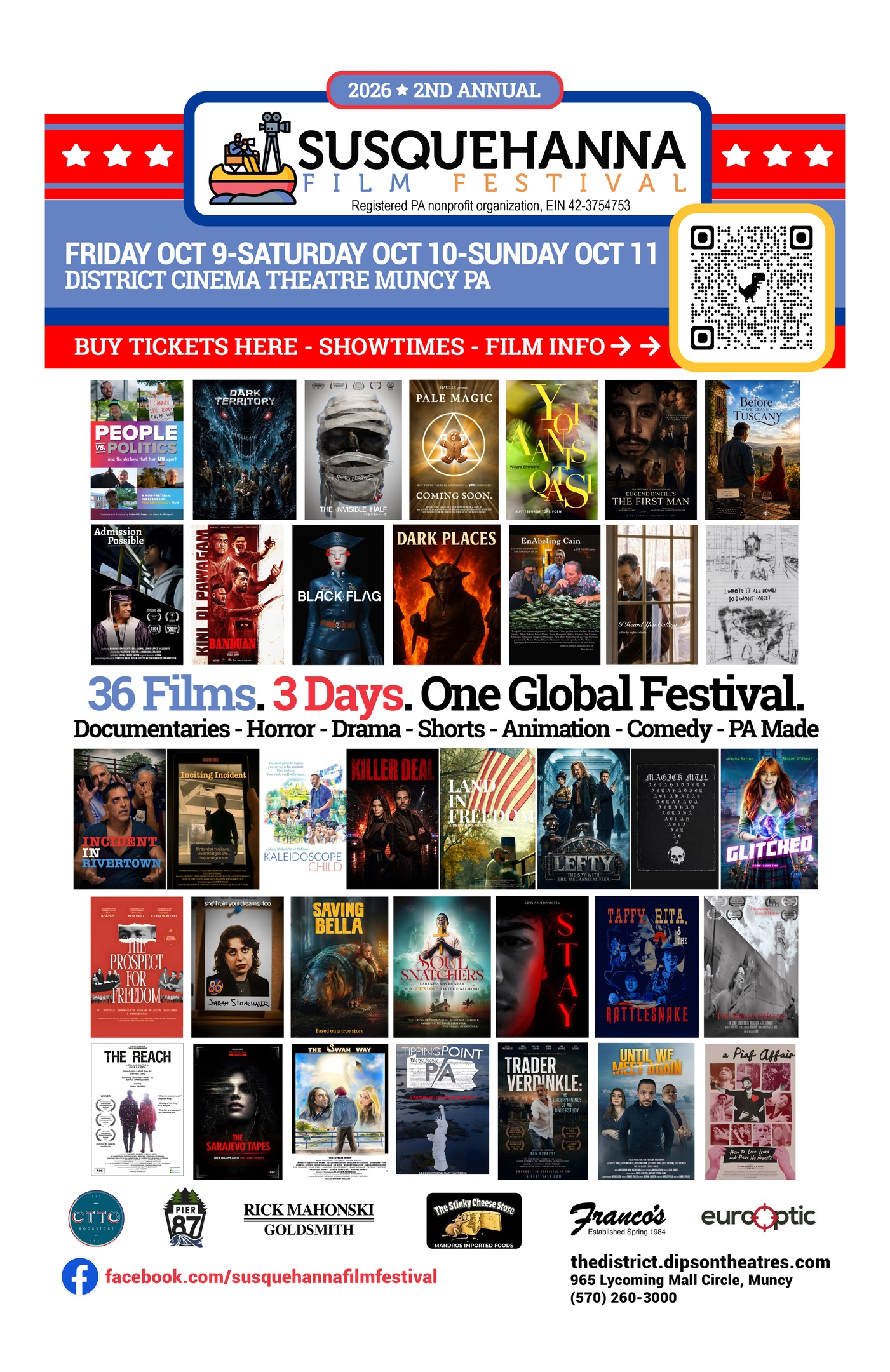 Susquehanna Film Festival 2026